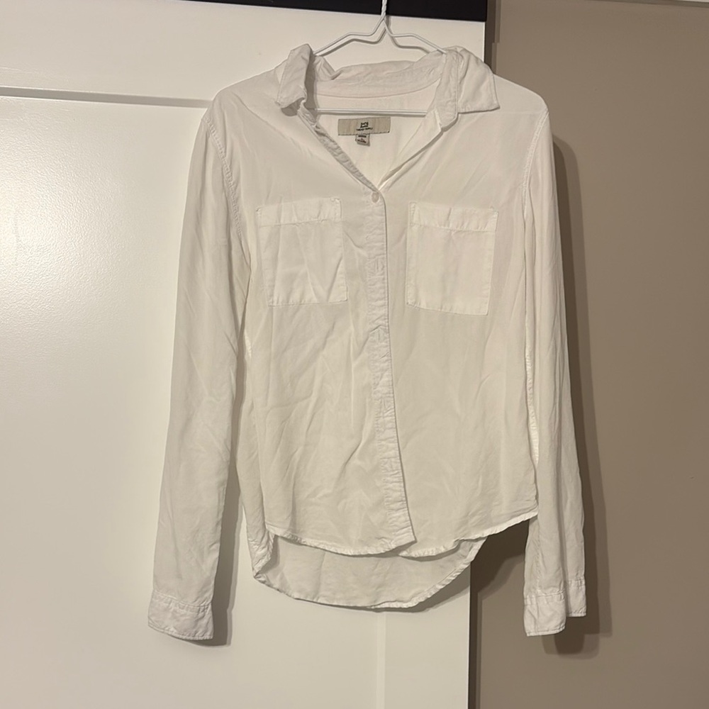 Thread & Supply White Button Down Shirt